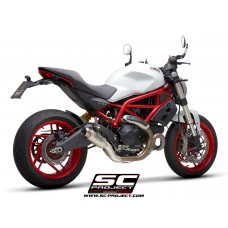 SC-Project GP70-R Titanium Slip-on Exhaust for the Ducati Monster 797